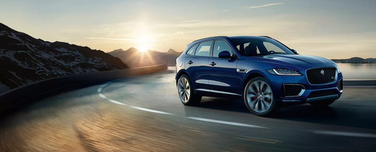 Jaguar F-PACE, illustrating the Jaguar range