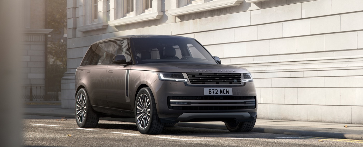 Land Rover, illustrating the Land Rover range