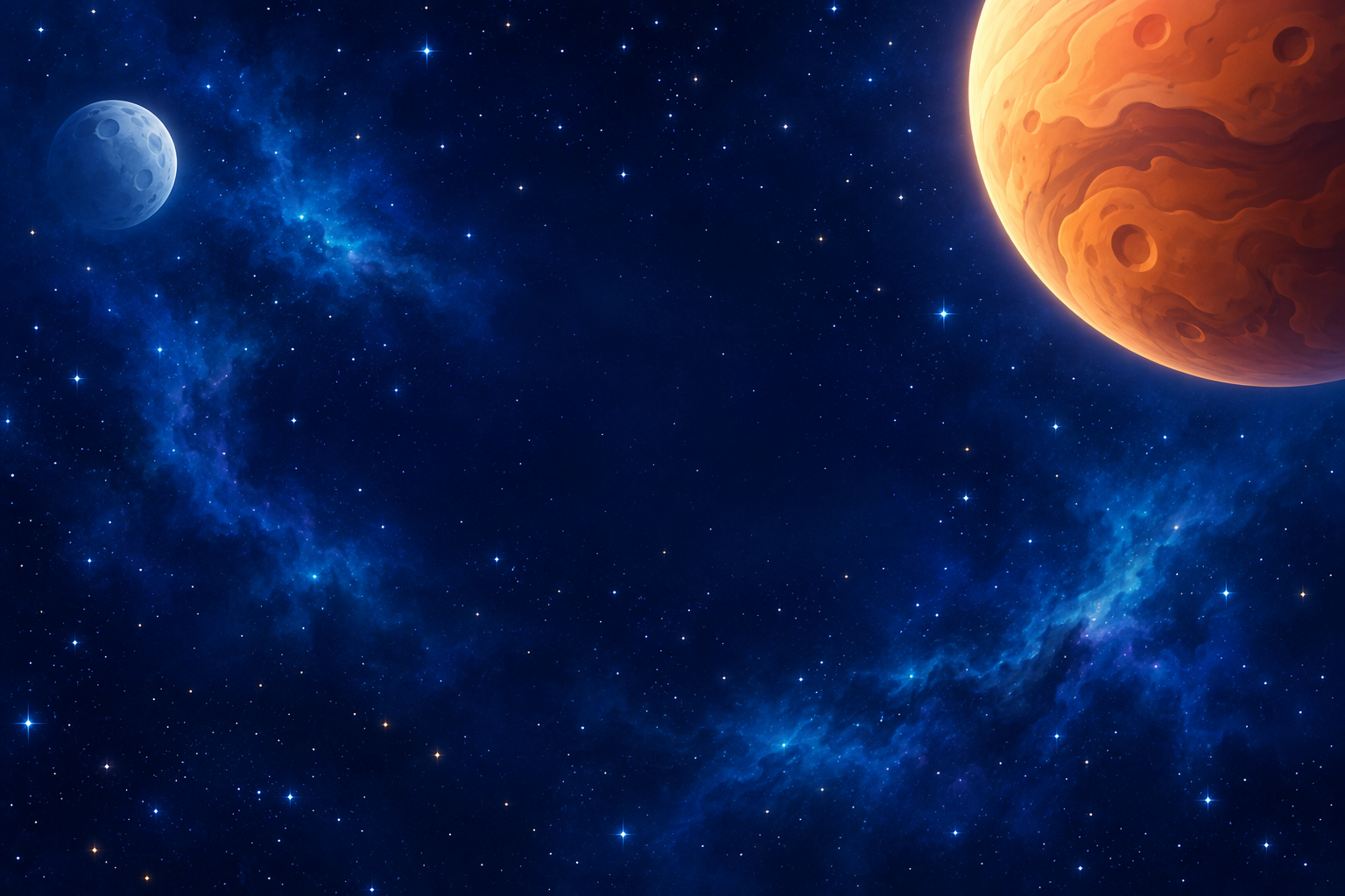 An endless adventure through colourful space